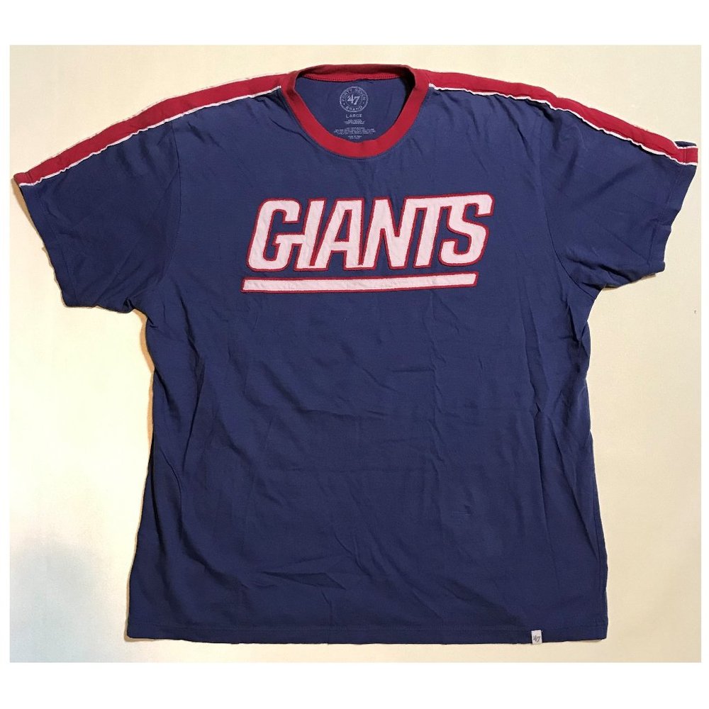 47 Giants Tee Shirt Red White Blue